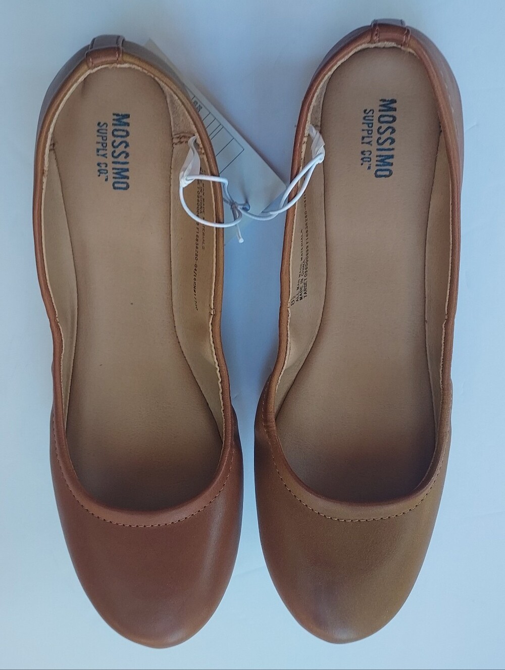 Mossimo Target Ona Cognac Slip On Ballet Flats Size 8.5 NEW NWT NEW IN BOX - Picture 3 of 8